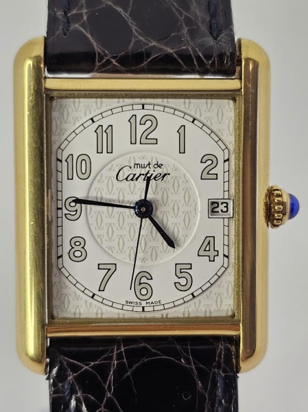 Relogios . Relógio original Cartier declaration 16mm x 37mm, quart foto 1