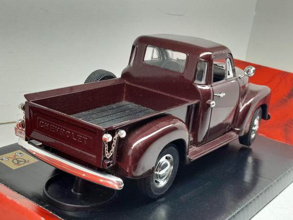 Miniatura em metal Chevrolet Pickup 1953 - Marca: Mira - Escala: 1