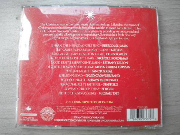 CD IMPORTADO - UNEXPECTED GIFTS - 12 NEW SOUNDS OF CHRI