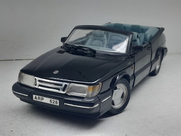 Miniatura em metal SAAB 900 Turbo Cabriolet - Marca: Anson