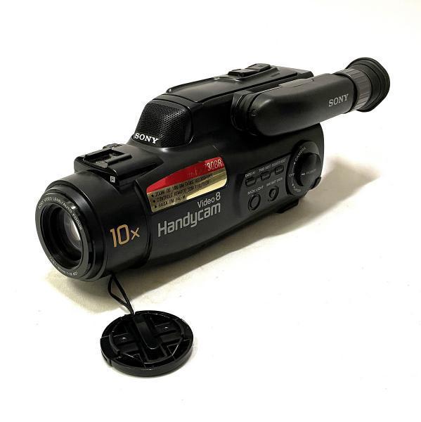 Sony Handycam Video 8 本体 SONY HANDYCAM VIDEO 8 10X - FILMADORA EM MATERIAL SINTÉTICO PRETO