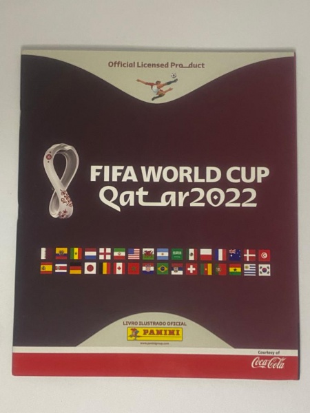 Álbum Copa do Mundo 2022 Qatar Oficial Capa Mole