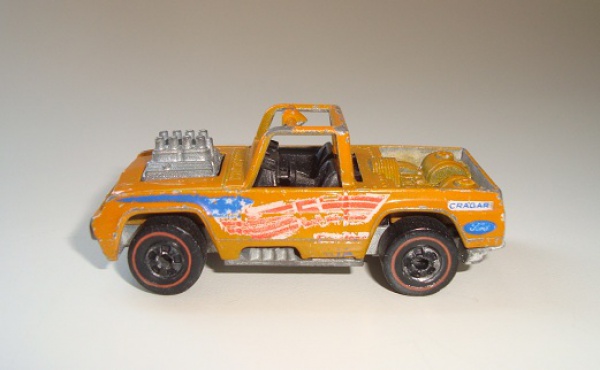 Brinquedo Antigo - RARO HOT WHEELS - BAJA BRUISER - 1973 - MATTEL