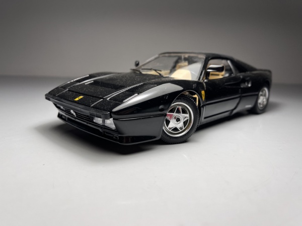 ★Bburago 1/18★フェラーリ 288GTO★ブラック Ferrari 288 GTO Preta - Burago Escala 1/18 *Possui caix