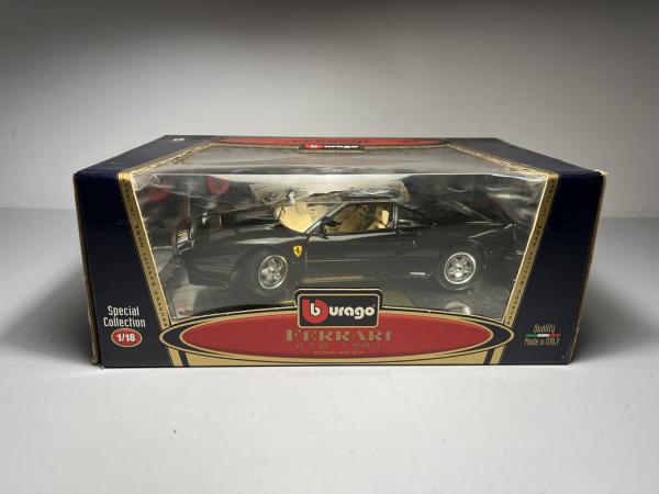 Ferrari 288 GTO Preta - Burago Escala 1/18 *Possui caix