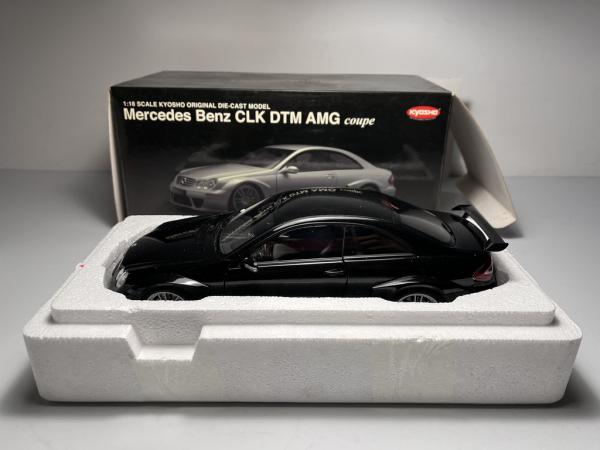 Mercedes Benz CLK DTM AMG Coupe Preta - Kyosho *Possui