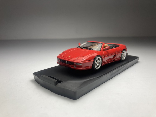MINICHAMPS Ferrari F355 & F355spider 2台 Ferrari F355 Preta - Minichamps Escala 1/43 miniatura e