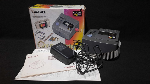 IMPRESSORA CASIO QV-COLOR QG-100 OTIMO ESTADO DE CONSER