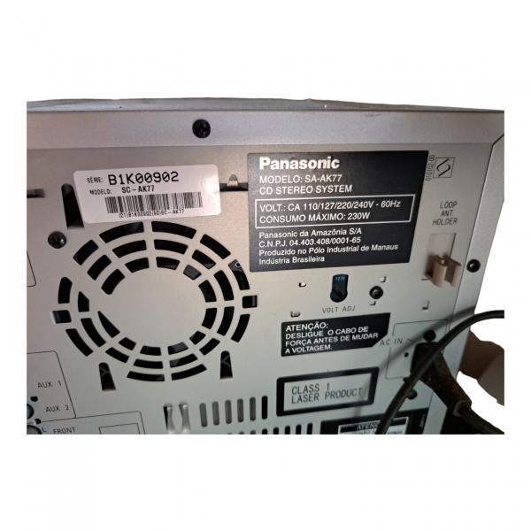 Panasonic CD Stereo System - AS-AK77, 110 V. 25 x 27 Al