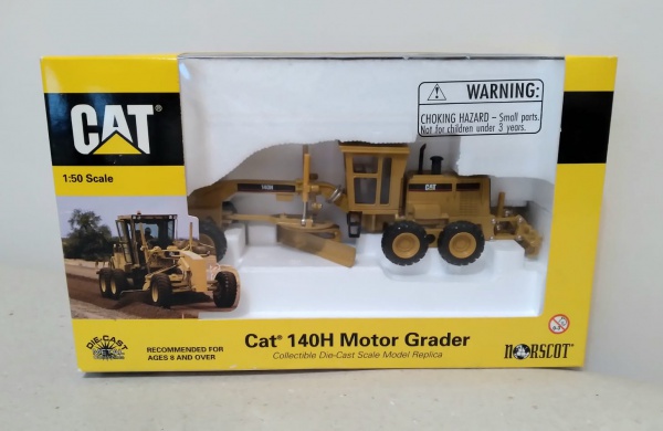 Miniatura Norscot Cat 140 H Motor Grader (motonivelador