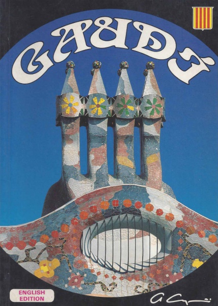 Arquitetura. Gaudi. 1980. Língua inglesa. A. Campania, Barcelona. 50 pp, não numeradas. Ótimo estado.  (S)