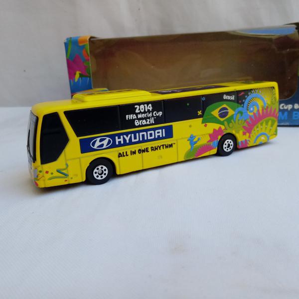Miniatura Ônibus BRASIL c/ Caixa