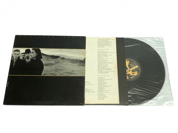 Disco Vinil U2 The Joshua Tree Capa Dupla com encarte. Disco e