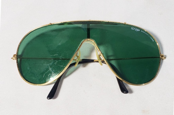 小物 Ray-Ban Bausch-Lomb VINTAGE U.S.A. Raro RAY BAN USA WINGS Verde da Bausch & Lomb vintage a