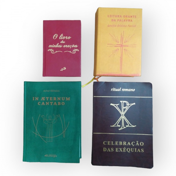Quatro Livros catolicismo: 1) Ritual Romano - Celebraçã
