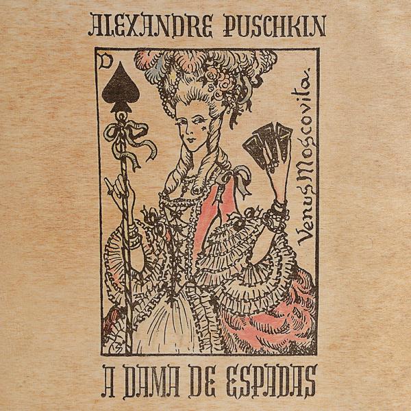 LIVRO - A Dama de Espadas - Alexandre Puschkin - Ilustrações