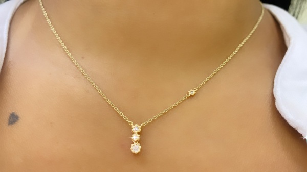 Joias . CORRENTE MODELO TRANCELIM, EM OURO AMARELO 18K, 60cm, U foto 8
