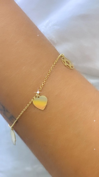 Joias . ANEL MEIA ALIANÇA DIAMANTE OURO AMARELO 18K, 6 DIAMANTE foto 7