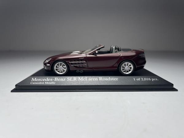Mercedes Benz SLR McLaren Roadster Vinho - Minichamps *