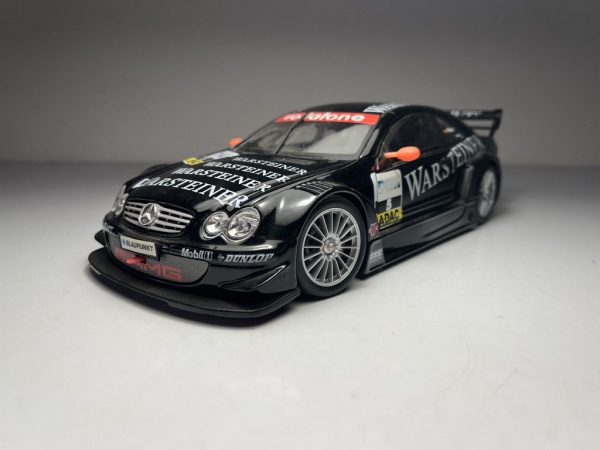 Mercedes Benz CLK DTM Preto - Maisto Escala 1/18 miniat