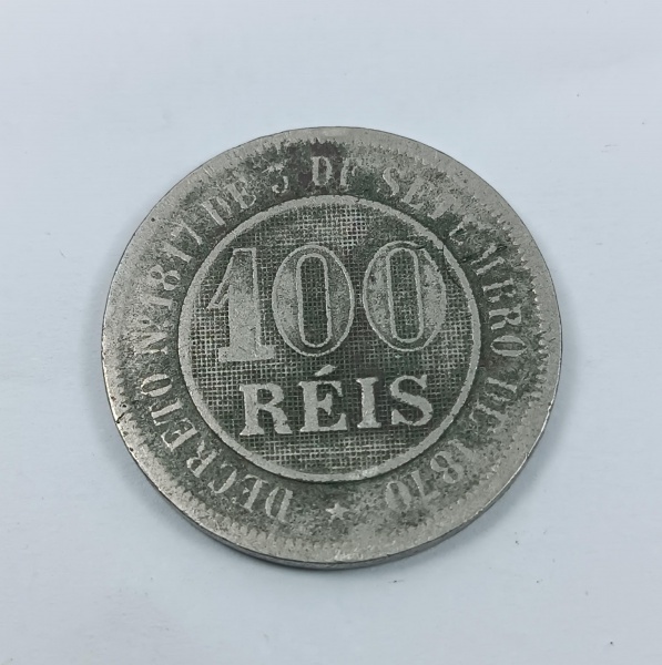 BRASIL 1886. 100 RÉIS.