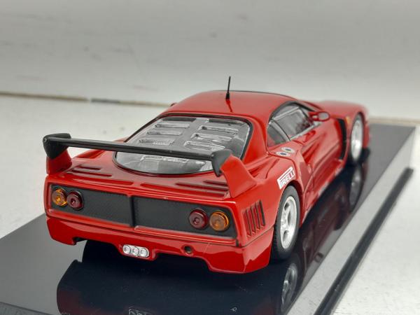 ミニカー MakeUp FERRARI F40 LM Testcar 1/43 Miniatura Ferrari F40 LM #56 Pilot - Le Mans 1996 - 1/43 Tecnomodel