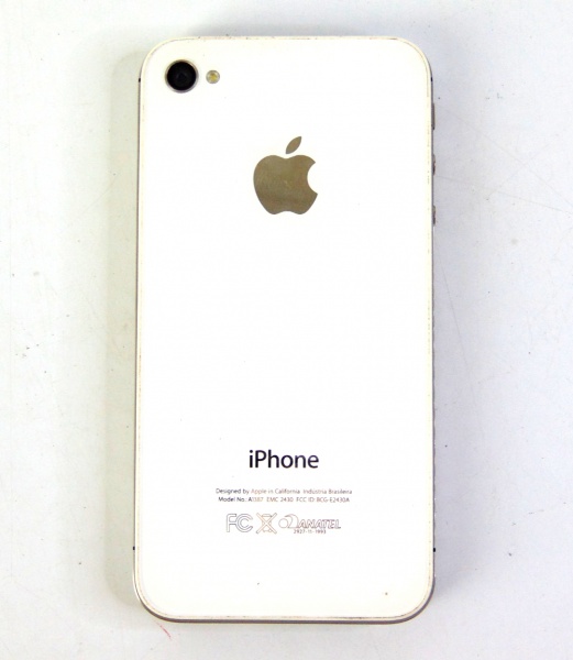 IPhone 4s Apple Branco Model A1387. Em bom estado. Prod