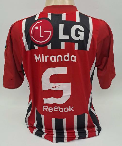 Camisa São Paulo FC Reebok Patrocinador Panassonic tamanho