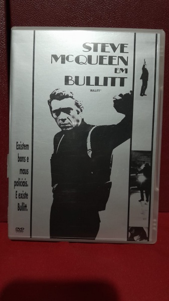 RARÍSSIMO DVD - STEVEN McQUEEN EM BULLITT /  1968 / ESTADO DE NOVO / ORIGINAL DVD1