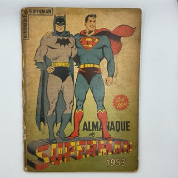 Almanaque Superman ano 1953 em muito bom estado, original