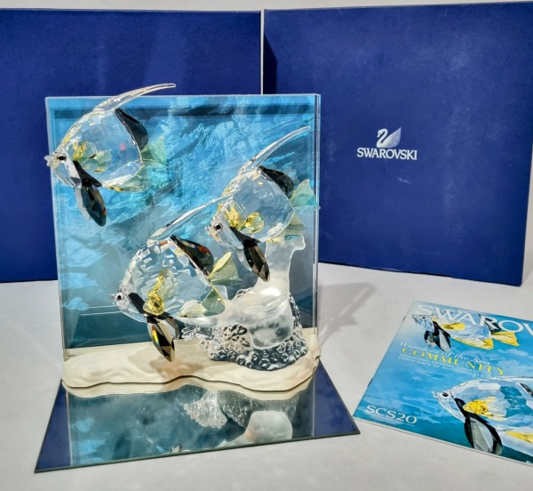 SWAROVSKI - ´´WONDERS OF THE SEA´´- Impecável grupo esc