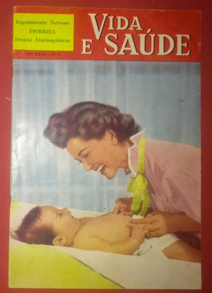 Revista- vida e saúde- n º05- edição de 1969!!! Várias repostagens importantes sobre saúde!!!