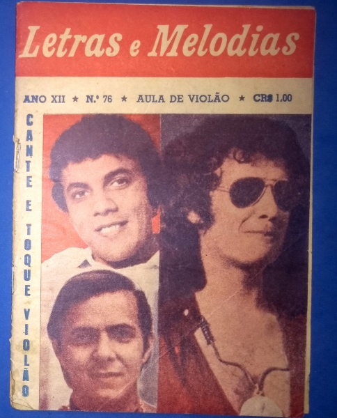Revista - Aula de Violão com letras de mais de 25 musicas antigas , edição da decada de 1960 !!!    !!!