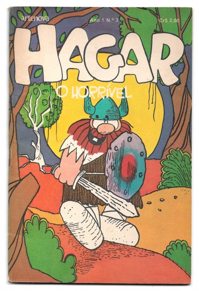 Gibi - HQ - Hagar O Horrível - nº 8 - Ano de 1973 - Edi