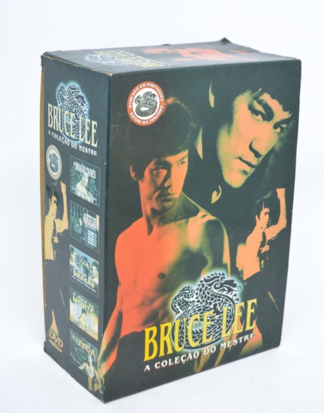 Bruce Lee - Box DVD a Coleção do mestre, contêm 5 filme