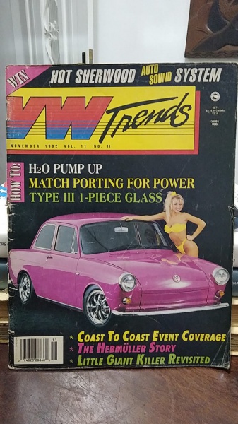 REVISTA VW TRENDS - VOLKSWAGEN NOVEMBRO 1992 / EM INGLÊS  110 PGS / ÓTIMO ESTADO