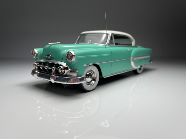 Chevrolet Bel Air 1953 Verde Escala 1/24 Miniatura de P