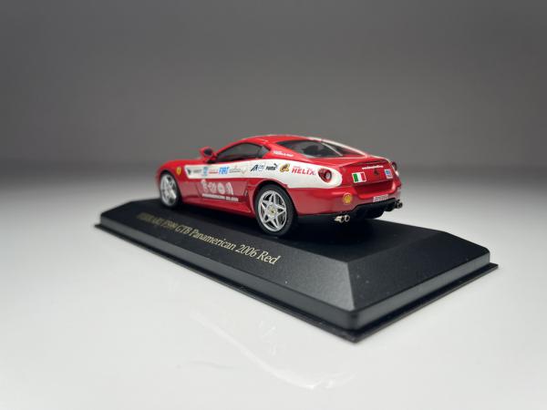 Ferrari 599 GTB Panamericana 2006 Vermelha - IXO Escala