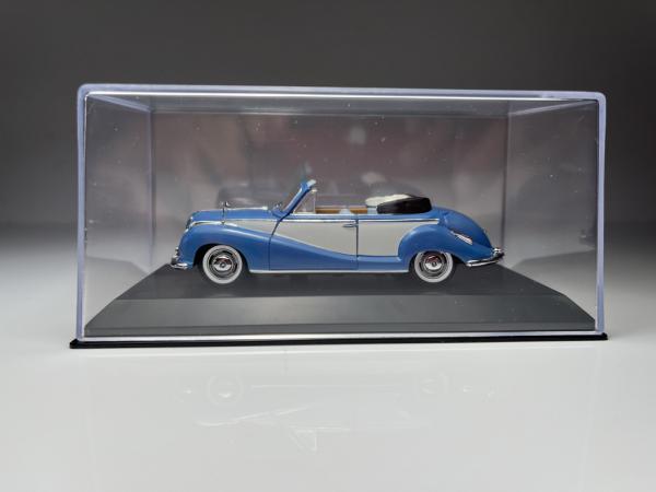 BMW 502 Cabrio Azul - Detail Cars Escala 1/43 miniatura