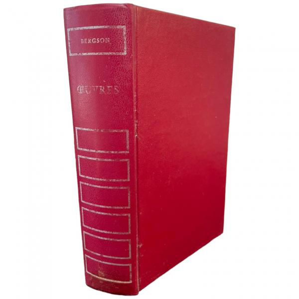 Oeuvres (1970) de Henri Bergson; Editora Presses Univer