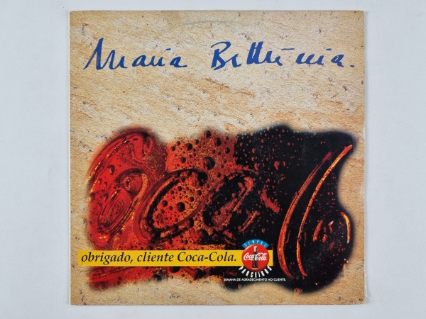 DISCO DE VINIL - MARIA BETHÂNIA - PROMOCIONAL COCA COLA, 1993 - DISCO VG+ EM EXCELENTE ESTADO