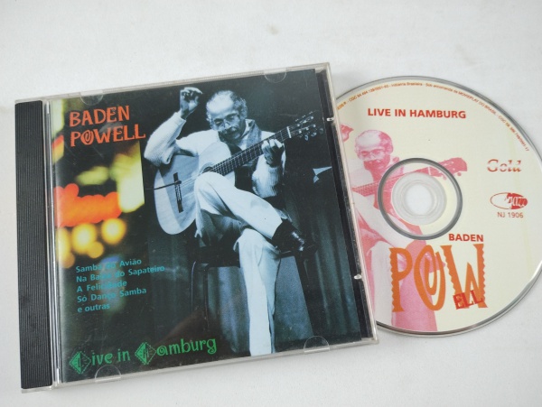 CD - BADEN POWELL - LIVE IN HAMBURG, 1997 - EM EXCELENTE ESTADO