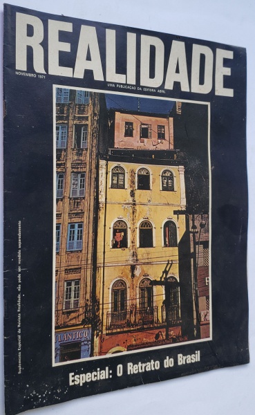REVISTA REALIDADE, Novembro de 1971, Especial: O Retrato do Brasil, Editora Abril