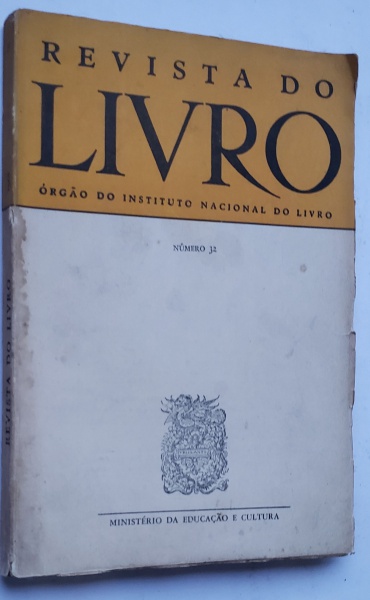 REVISTA DO LIVRO: ORGÃO DO INSTITUTO NACIONAL DO LIVRO, Número 32, Editora Ministério da Educação e Cultura, ANO XI - 1968