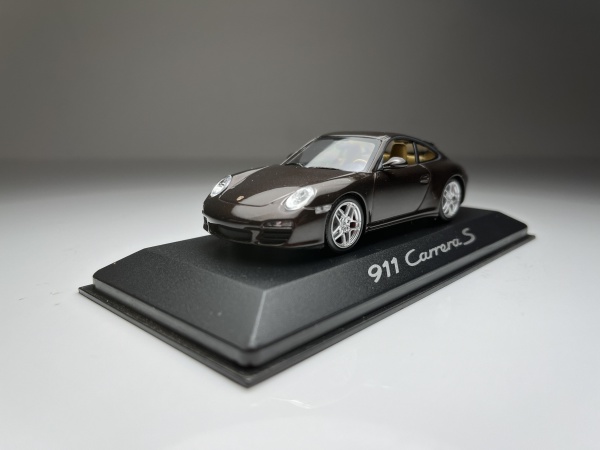 ポルシェ カレラS Minichamps 911 Carrera S 1/43 Porsche 911 Carrera S Marrom - Minichamps Escala 1/43 m