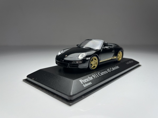 Porsche 911 Carrera S Marrom - Minichamps Escala 1/43 m