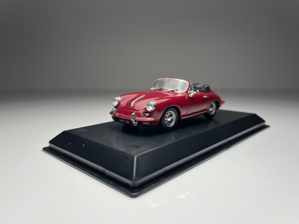 ミニカー heco 1/43 Porsche 356 Speedster Porsche 356 Speedster Prata - Detail Cars Escala 1/43 m