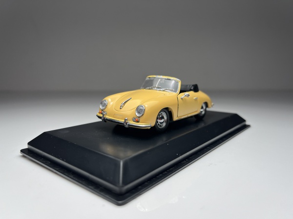 Porsche 356 Speedster Prata - Detail Cars Escala 1/43 m