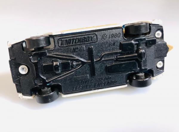 COLEÇÃO - LINDA MINIATURA MATCHBOX LESNEY 1980, NÚMERO 8 - ROVER