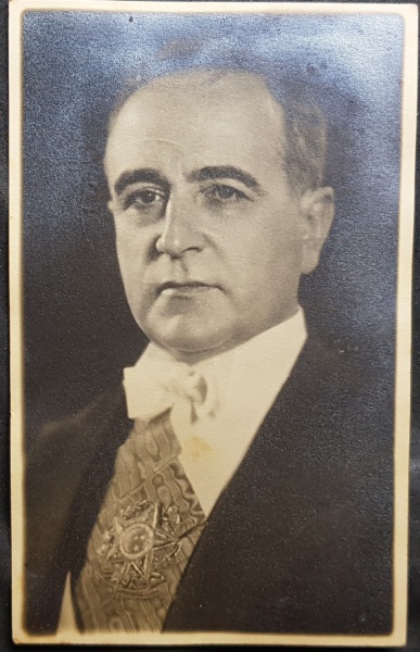 Peça Filatélica - Getúlio Vargas ano 1939
